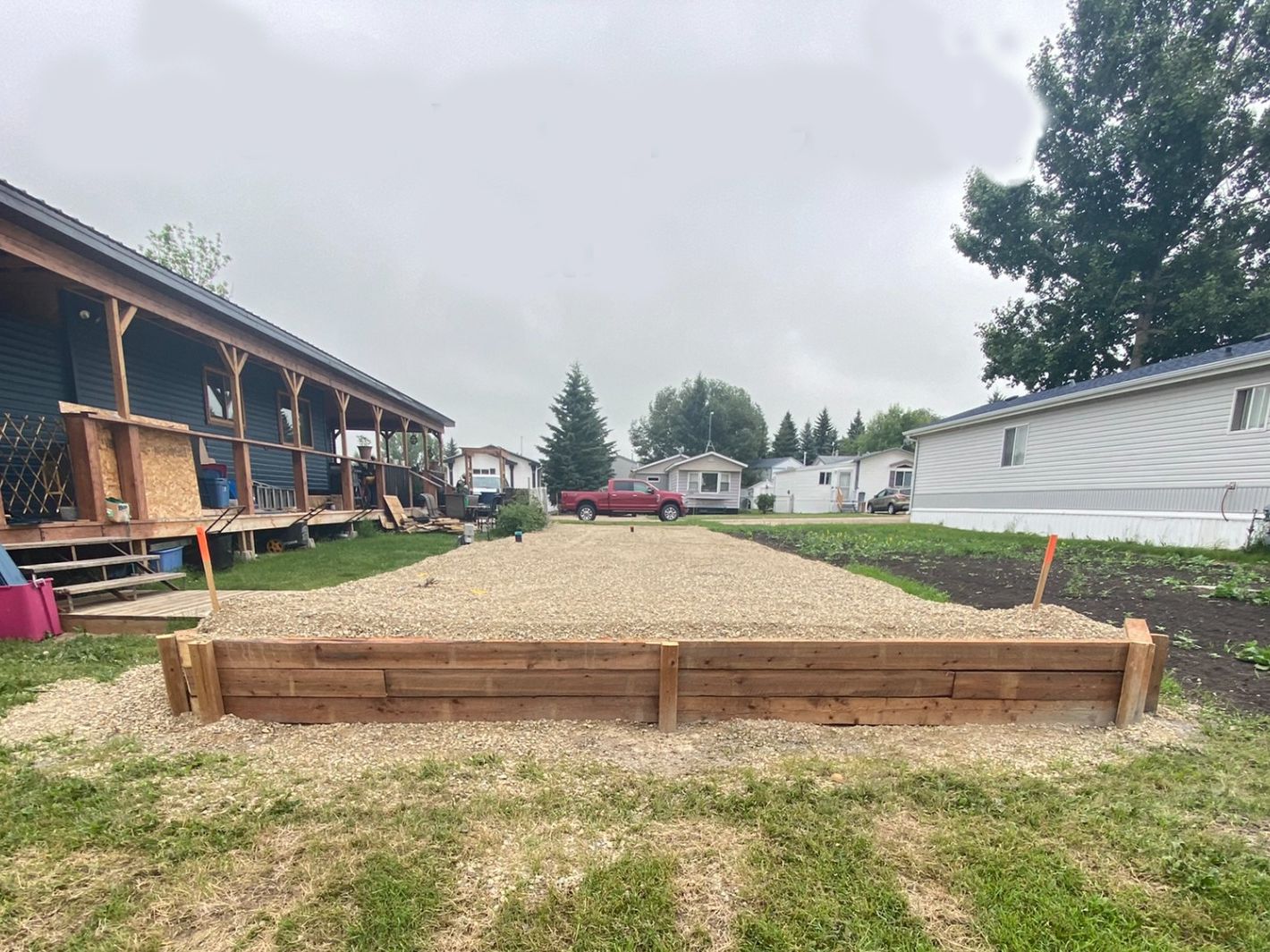 Mobile Home Pad, Sewer & Water Installation Red Deer